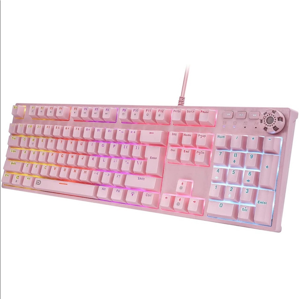 Pink Mechanical Keyboard - Picture 2 of 7